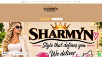 Captura de ecrã de sharmyn.co.za