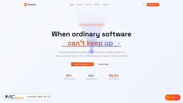 shazsoft.com screenshot