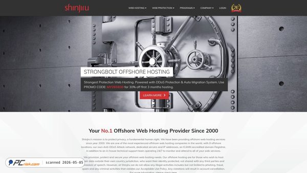 shinjiru.com screenshot