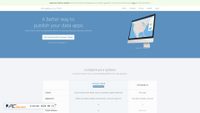 Zrzut ekranu shinyapps.io