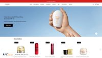 shiseidoshop.com screenshot