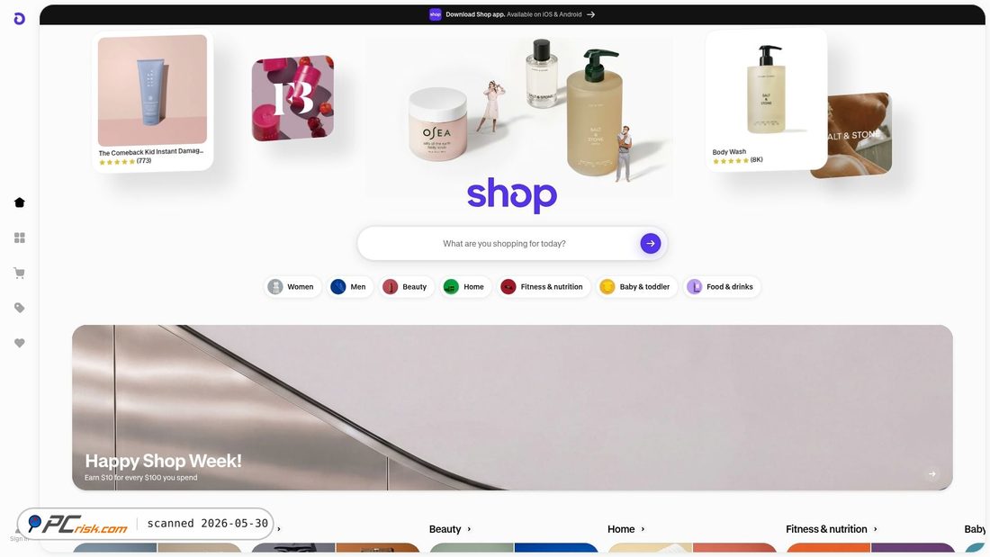 Zrzut ekranu shop.app