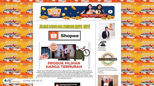Screenshot di shopee8887.blogspot.com