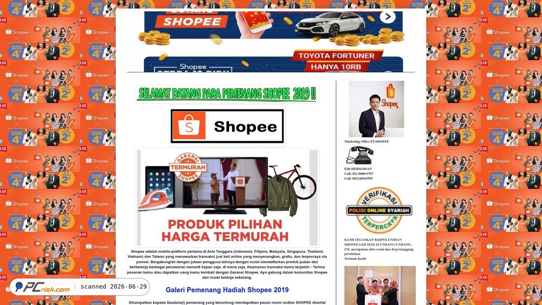 Screenshot of shopeetbk855.blogspot.com