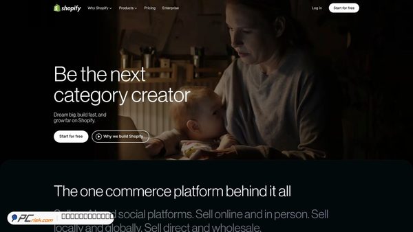 Zrzut ekranu shopify.com