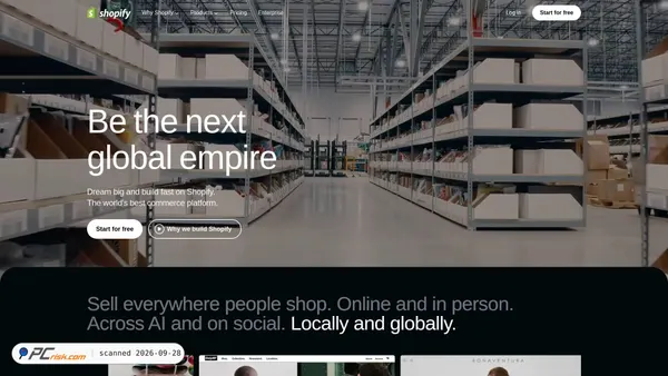 shopify.com Screenshot