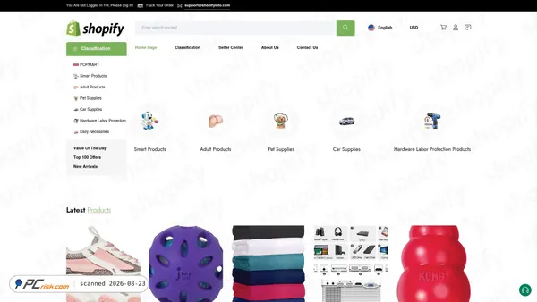 shopifybeltd.com screenshot