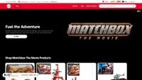 Captura de ecrã de shopping.mattel.com