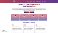 shredos.org screenshot