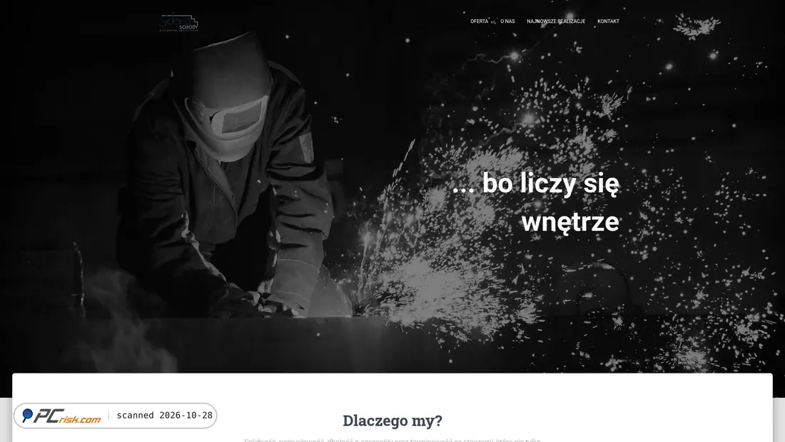 Capture d’écran de sidero.com.pl