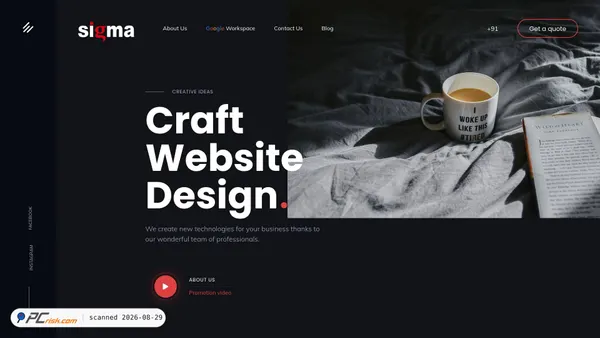 sigmawebsolutions.com screenshot