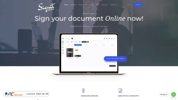 signitonline.co.uk screenshot