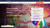 siliconewristbandsdirect.com screenshot