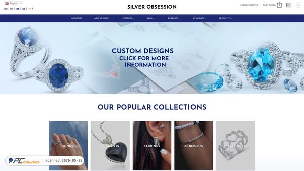 silverobsession.com screenshot