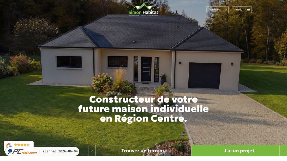 Screenshot of simon-habitat.fr