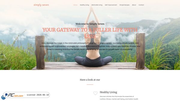 simplyseven.net screenshot