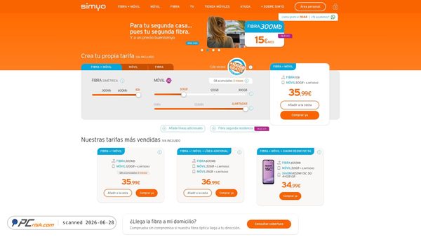 simyo.es screenshot