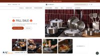 Captura de ecrã de siraatskitchen.com