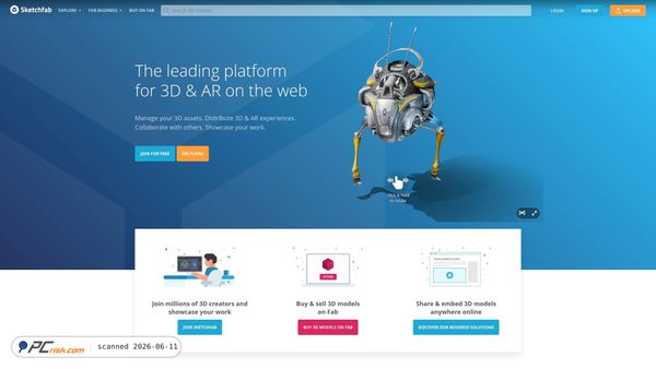 sketchfab.com screenshot