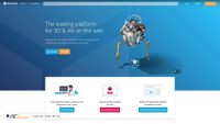 Screenshot di sketchfab.com