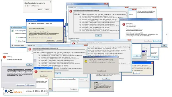 sketchywebsite.net Screenshot