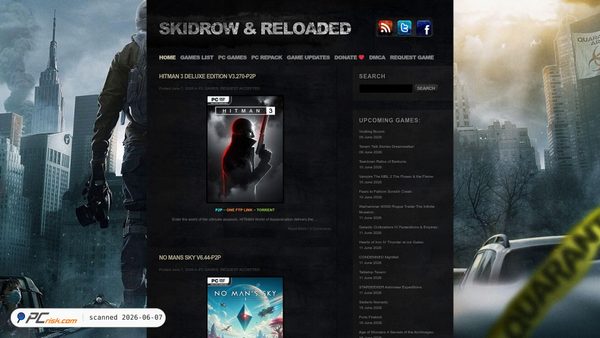 skidrowreloaded.com screenshot