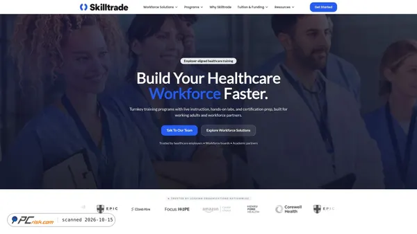 skilltrade.com screenshot