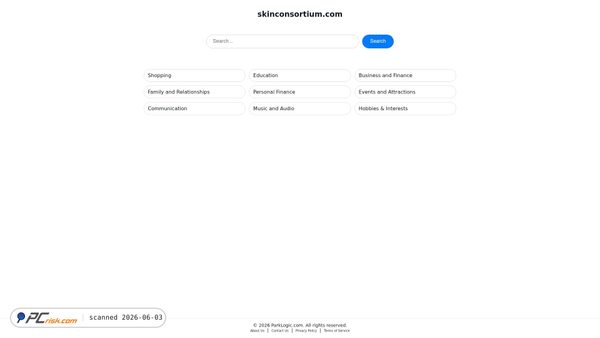skinconsortium.com screenshot
