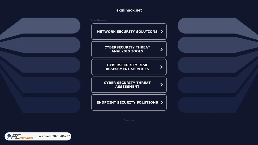 Screenshot of skullhack.net