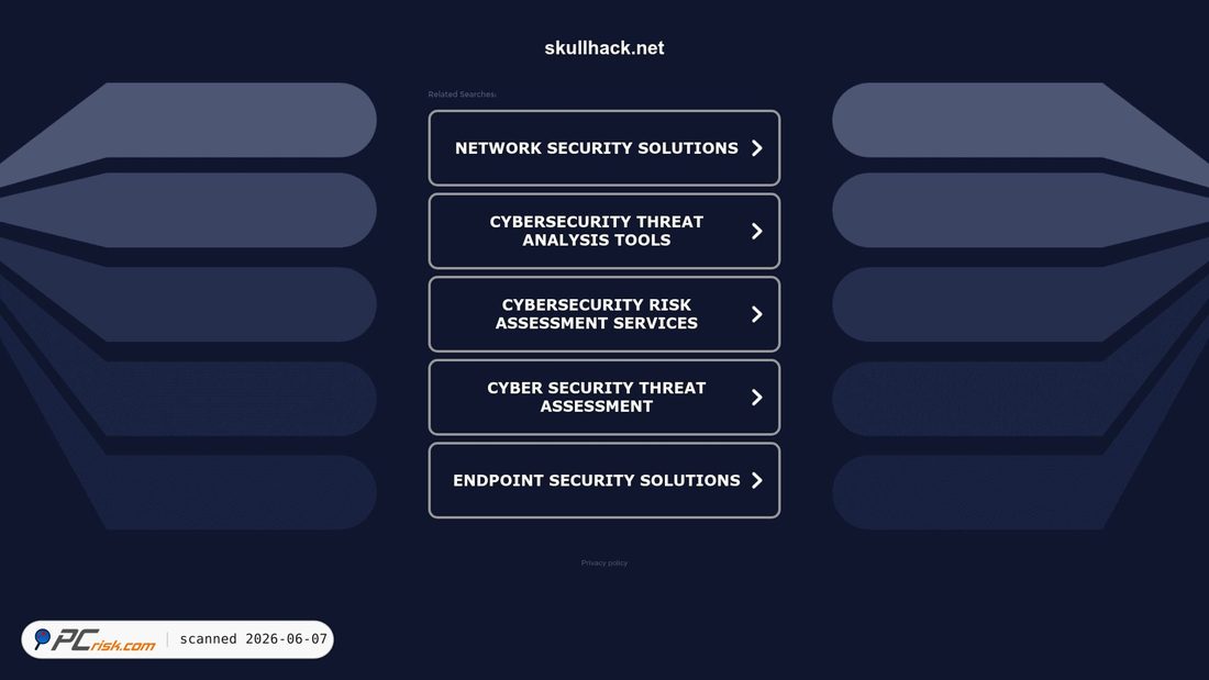 Screenshot of skullhack.net