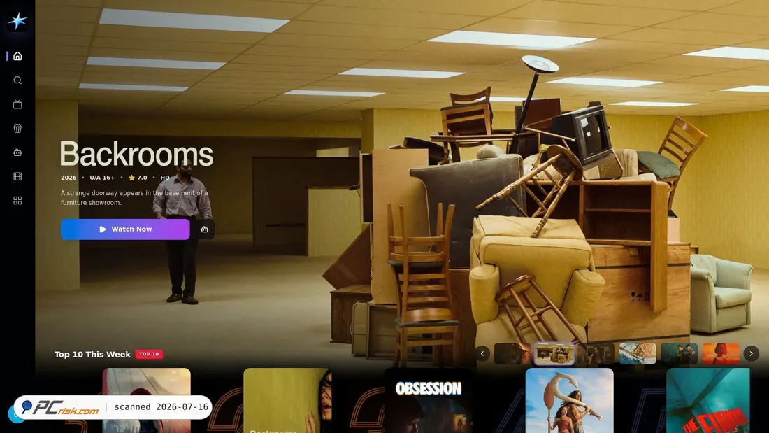 Screenshot of skyflix.to