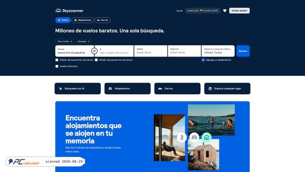 skyscanner.com.co screenshot
