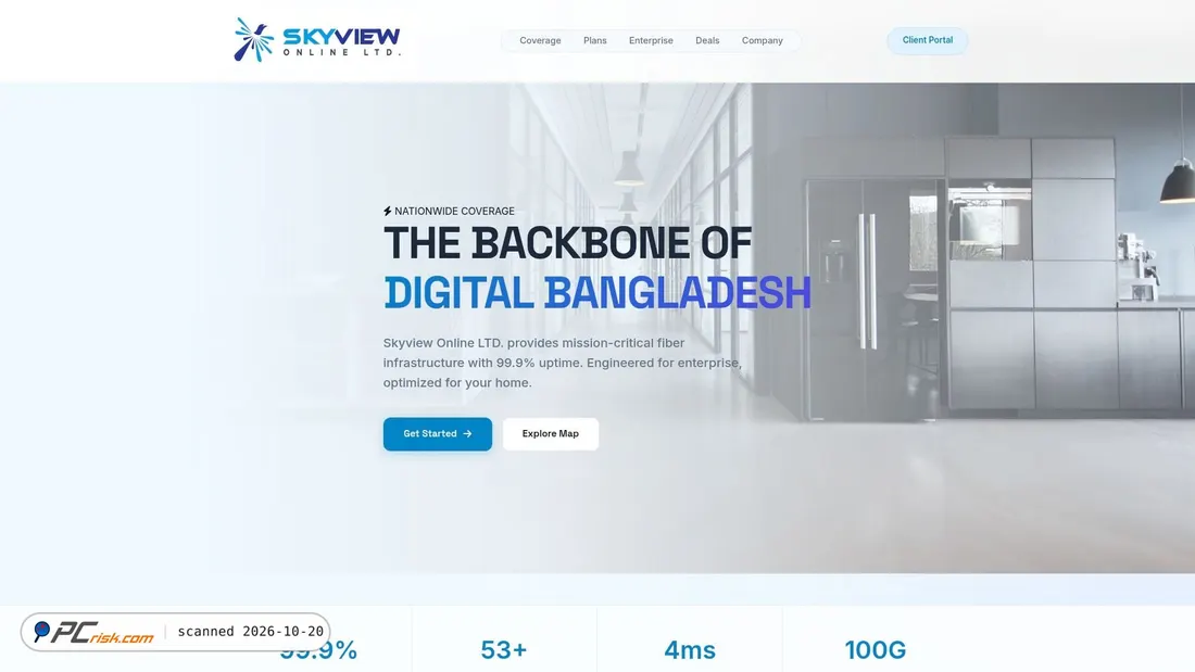 Screenshot of skyviewonline.com