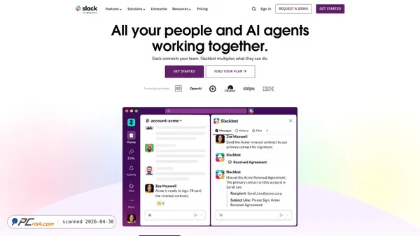 slack.com screenshot