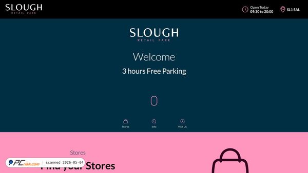 Screenshot van sloughretailpark.co.uk