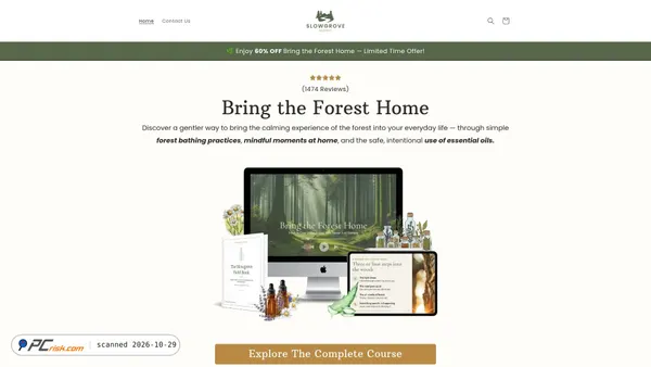 slowgroveacademy.com Screenshot