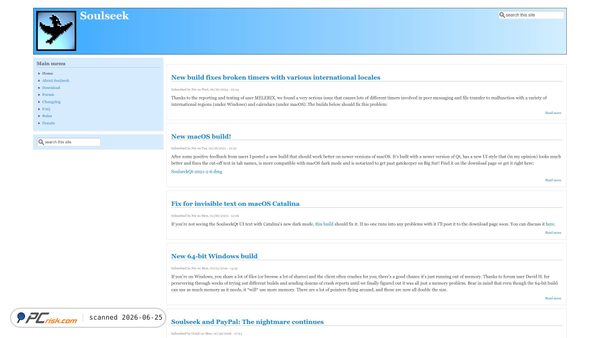 slsknet.org screenshot