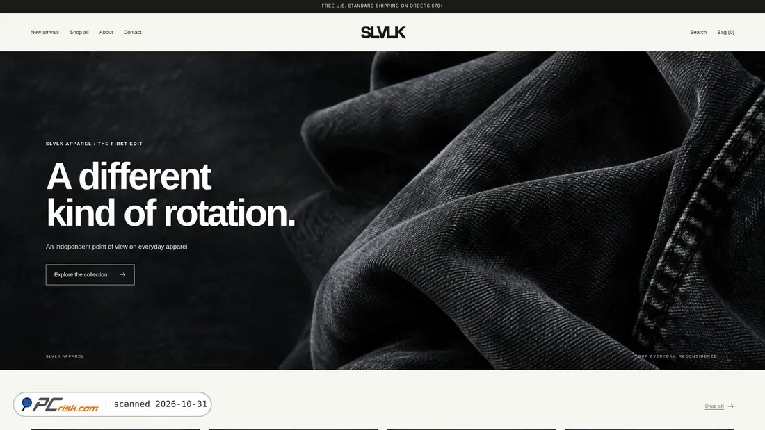 Screenshot von slvlk.com