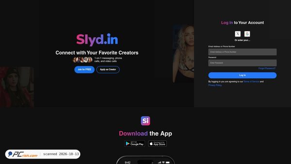 slyd.in screenshot
