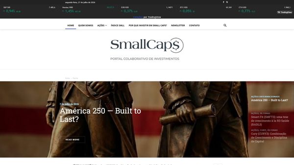 smallcaps.com.br screenshot