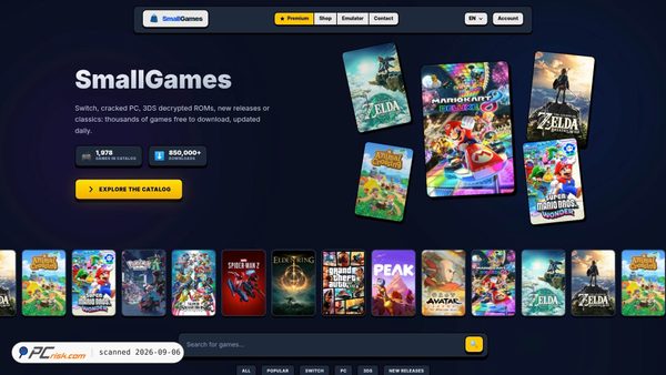smallgames.ch Screenshot