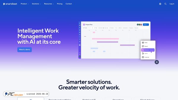 smartsheet.com screenshot