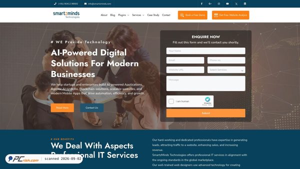 smartzminds.com Screenshot