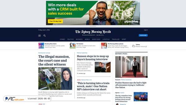 smh.com.au screenshot
