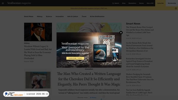 smithsonianmag.com screenshot