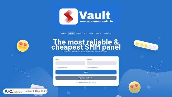 smmvault.in screenshot