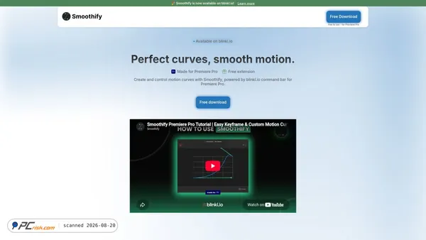 smoothify.io screenshot
