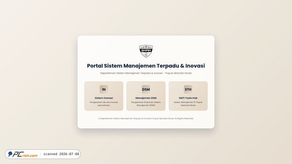 smti.pim.co.id screenshot