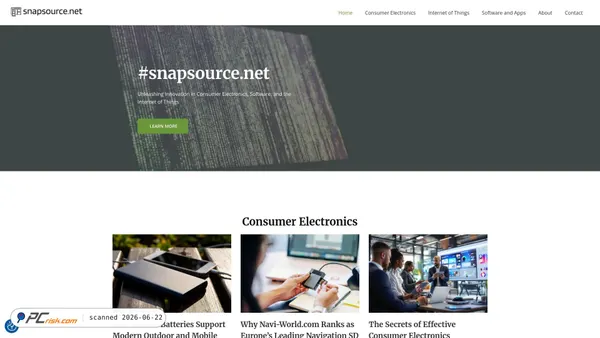 snapsource.net screenshot