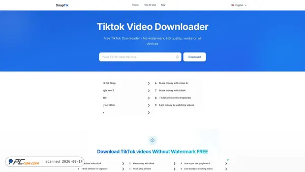 snaptik.app screenshot